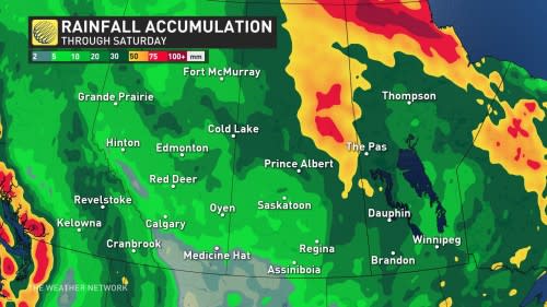 Prairies rainfall accumulation map_June 2