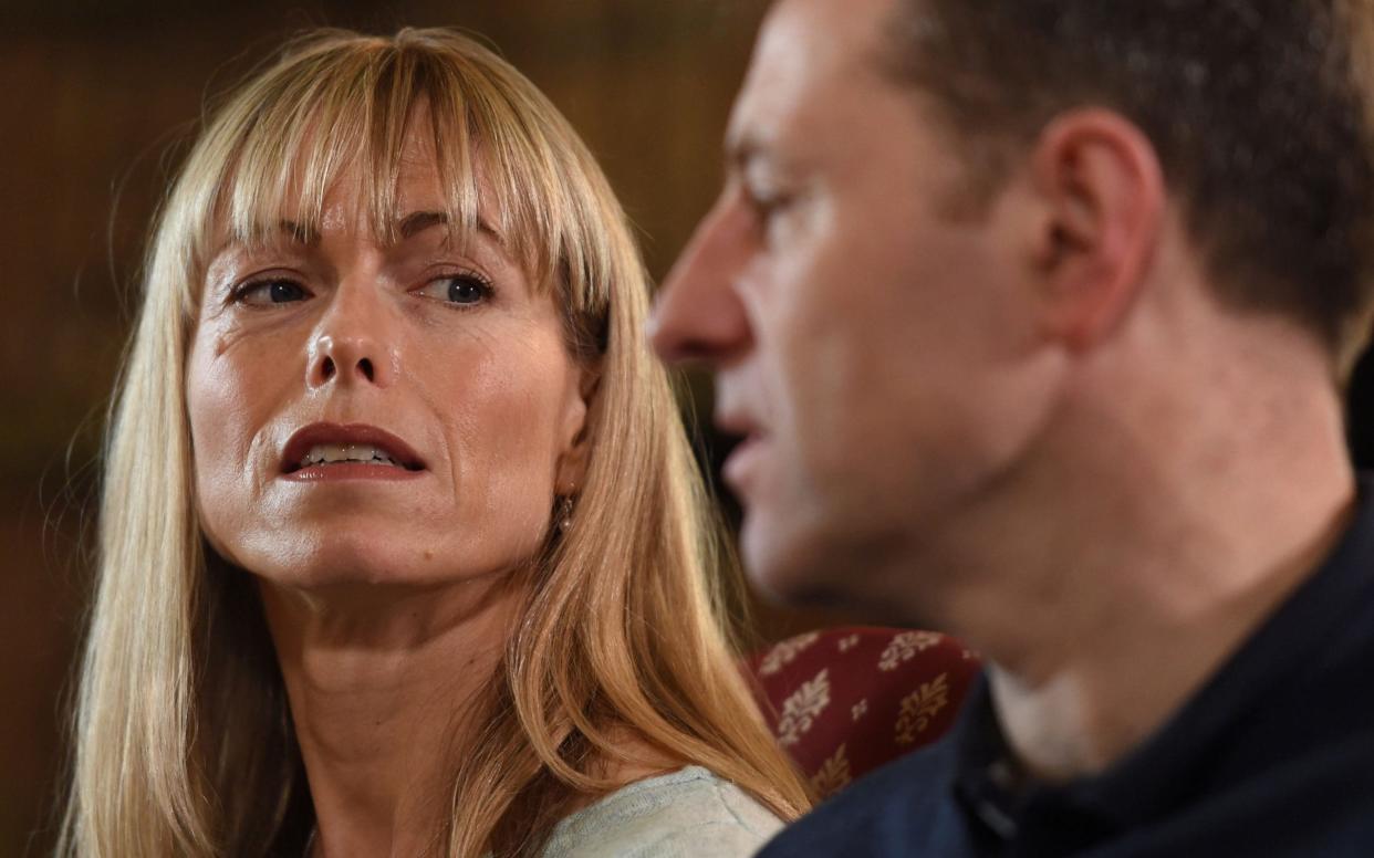 Kate and Gerry McCann had a 'turbulent relationship' with officers in both Portugal and the UK - PA