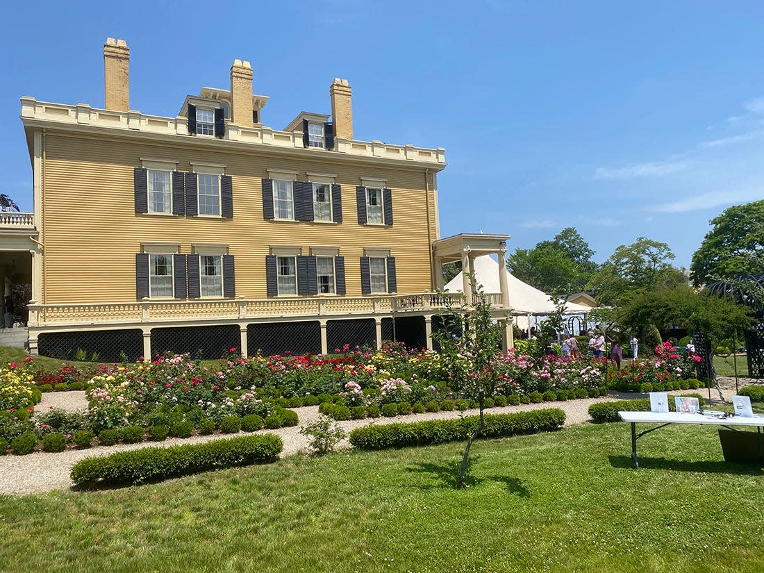 The Rotch-Jones-Duff House in New Bedford offers several outdoor events in its garden.