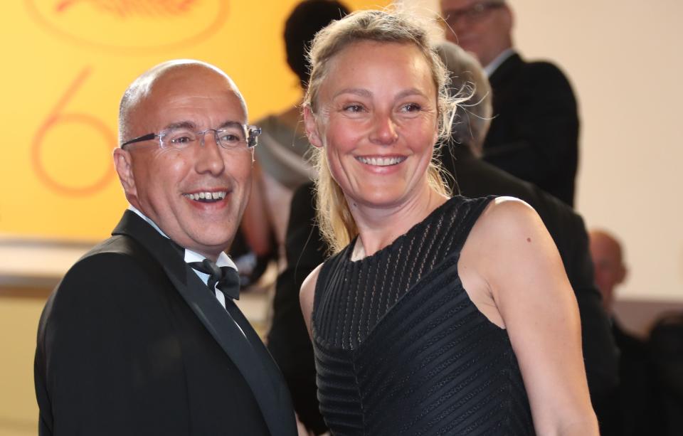 Eric Ciotti et Caroline Magne au festival de Cannes en 2016.