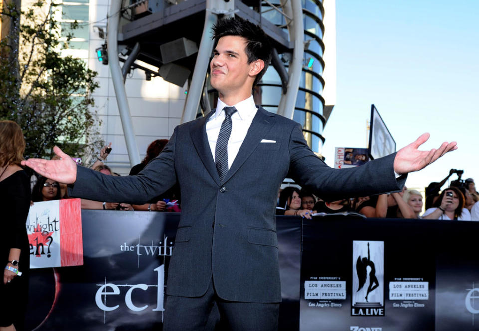 The Twilight Saga Eclipse LA Premiere 2010 Taylor Lautner