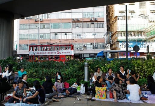 Under Hong Kong's Basic Law, or mini-constitution, foreigners can apply to live there permanently after seven years of uninterrupted residency -- but the city's 292,000 domestic workers are specifically excluded from that right
