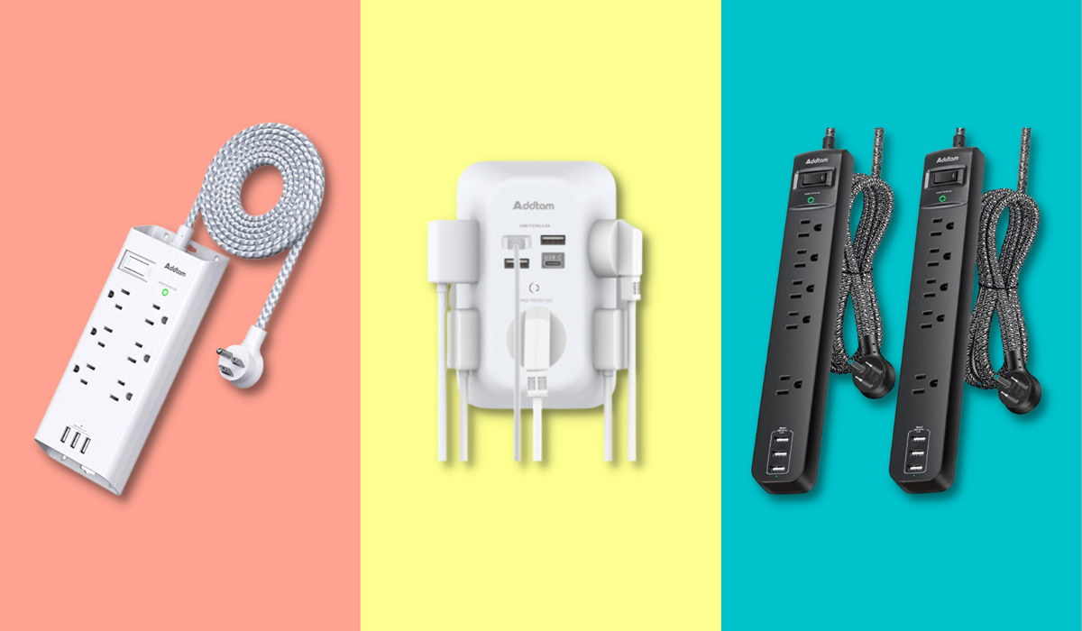 three surge protectors