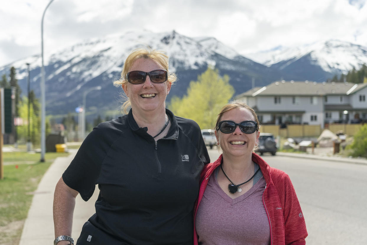 Race Across The World's Tricia and Cathie won the series across Canada