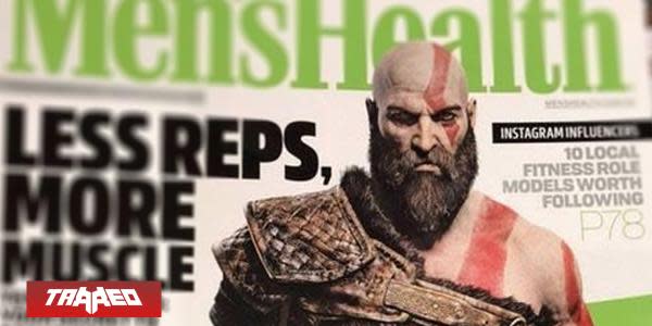 Kratos se roba primera plana de revista de salud para hombres como un "modelo a seguir"