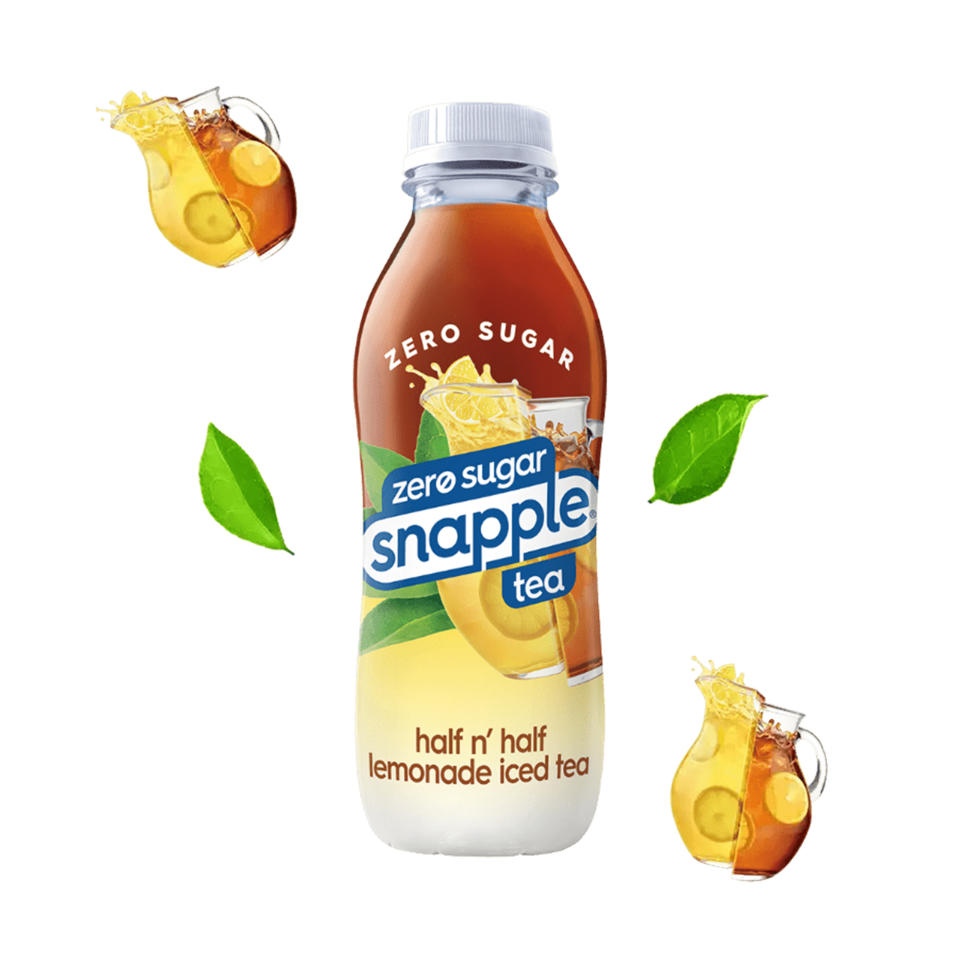 Snapple's new Zero Sugar Half n' Half Lemonade Iced Tea. (Snapple)