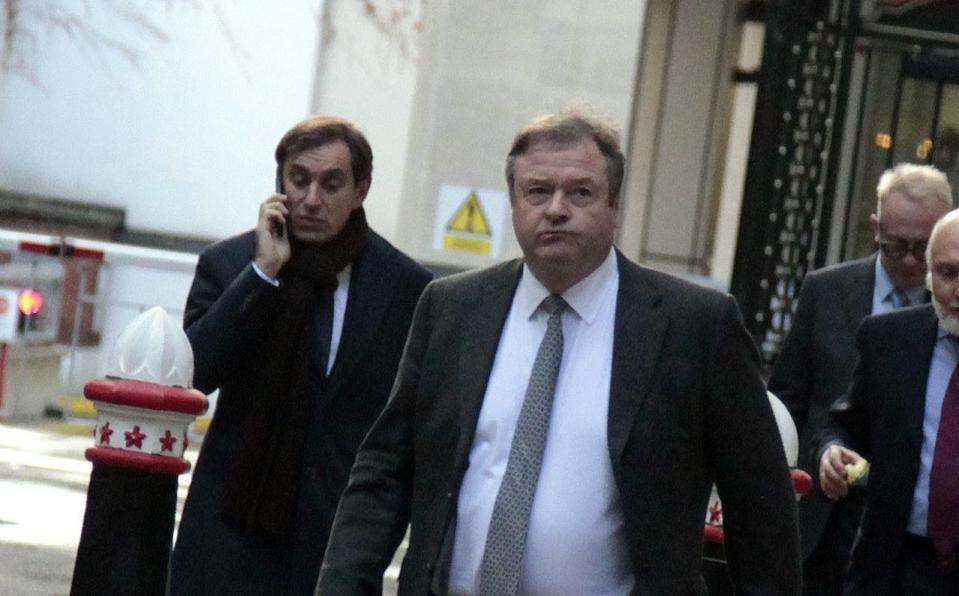 Ronald Gibbs outside London's High Court