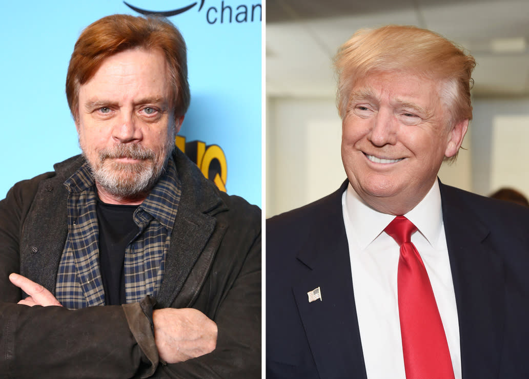 Mark Hamill sorgt mit einer Trump-Parodie für Schlagzeilen (Bilder: Getty Images)