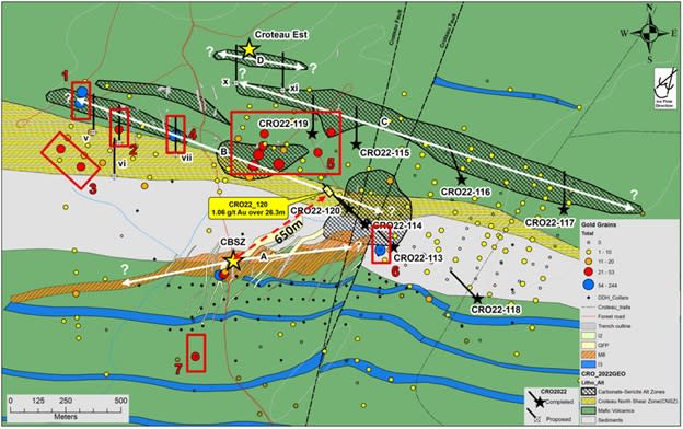 Northern Superior Resources Inc., Monday, July 18, 2022, Press release picture