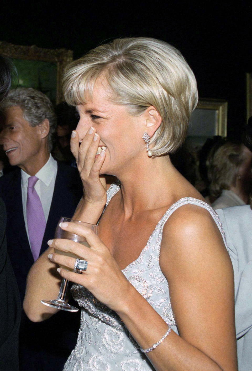 Princess Diana was often spotted wearing the ring. Photo: Getty Images