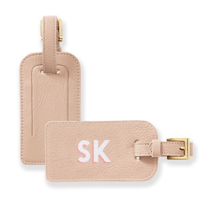 Leather Luggage Tag, Printed