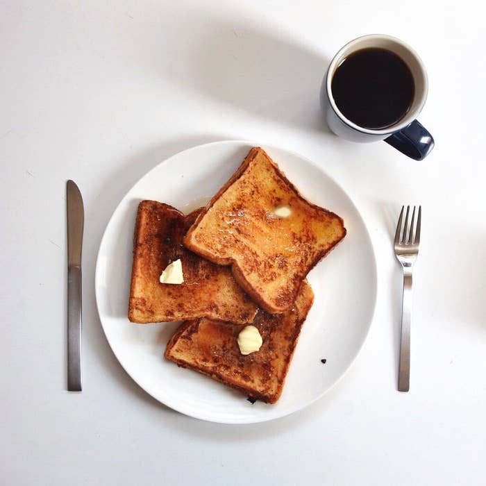 plate of french toast