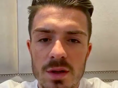 Aston Villa captain Jack Grealish apologises for breaking coronavirus social distancing advice (Twitter)