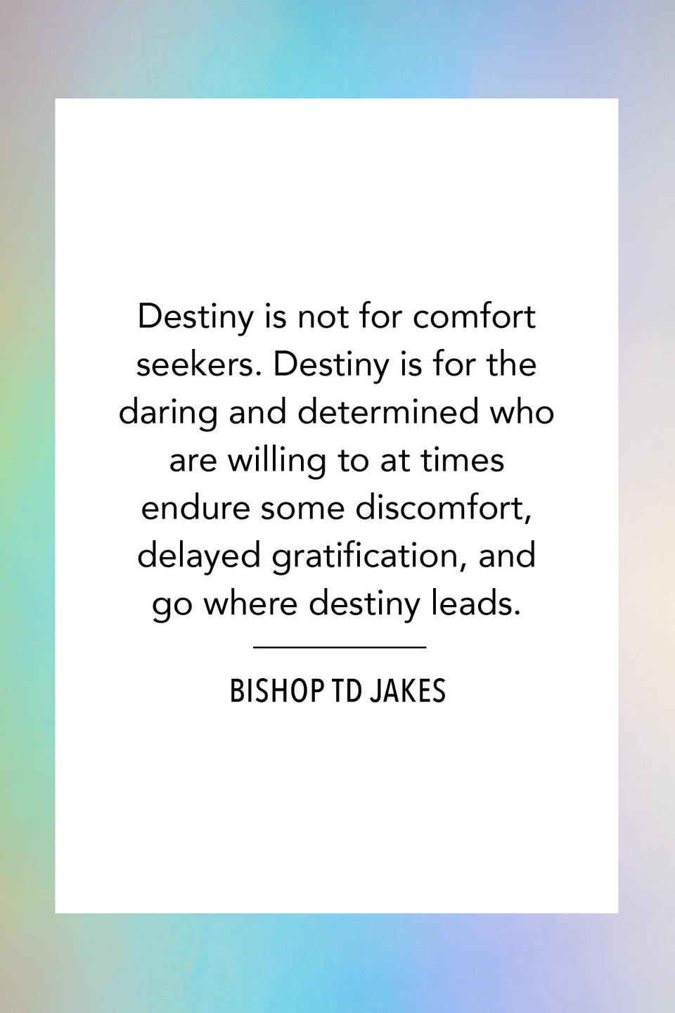 Bishop T.D. Jakes