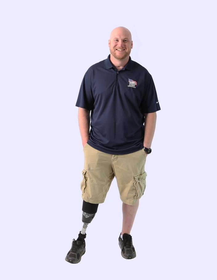 Bryan Chambers, a Marine Veteran who was injured in Iraq in 2007, will be receiving a new, specially adapted house from Homes For Our Troops.