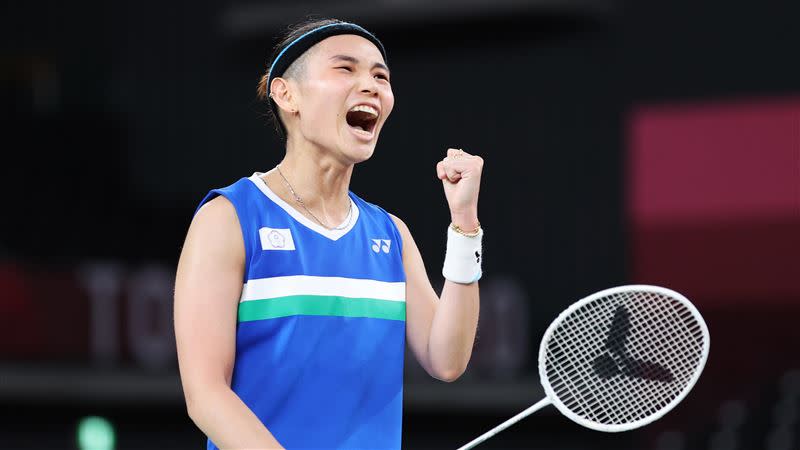 戴資穎在世界羽聯（BWF）勇奪最佳女運動員獎項。（圖／體育署提供）