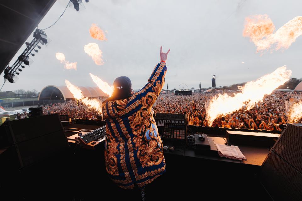 Reinier Zonneveld performs at the Free Your Mind Kingsday Festival in the Netherlands in 2023.