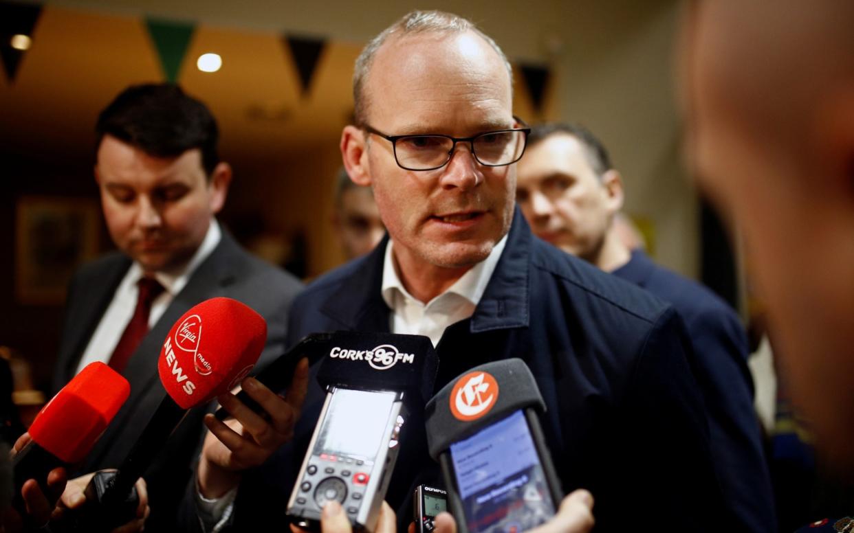 Simon Coveney said talks were in a "very serious zone of negotiation". - Reuters
