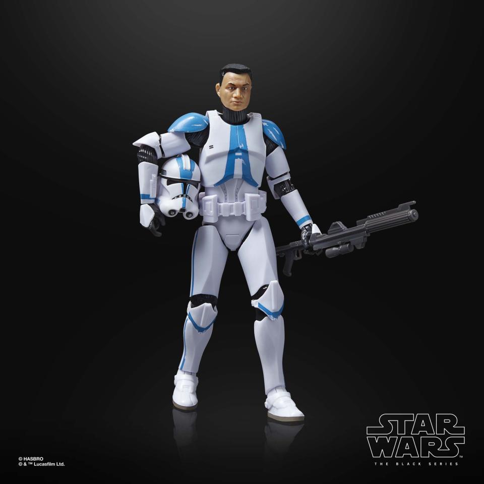 Commander Appo action figure on a dark background