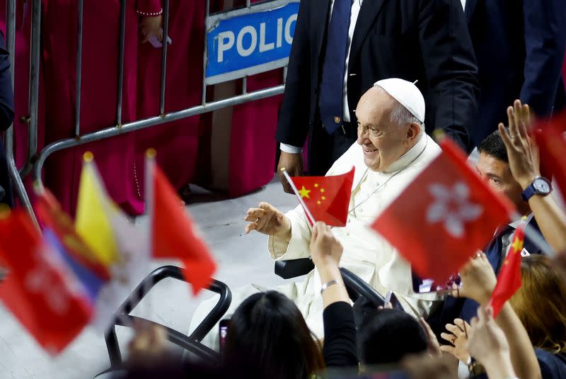 Pope Francis visits Mongolia