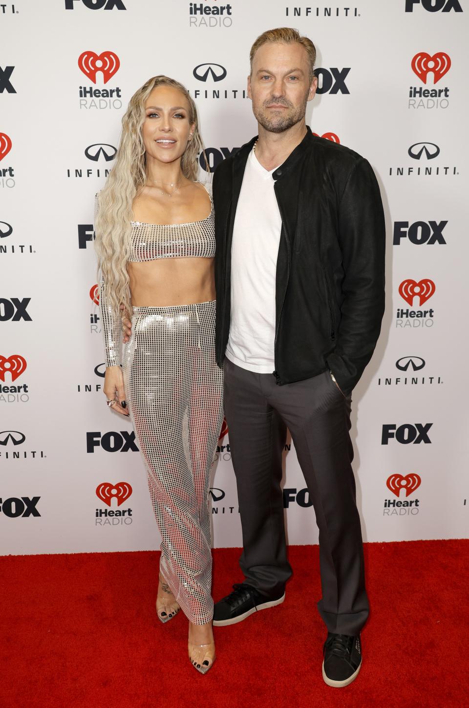 Sharna Burgess and Brian Austin Green at 2023 iHeartRadio Music Awards (Frazer Harrison / Getty Images)