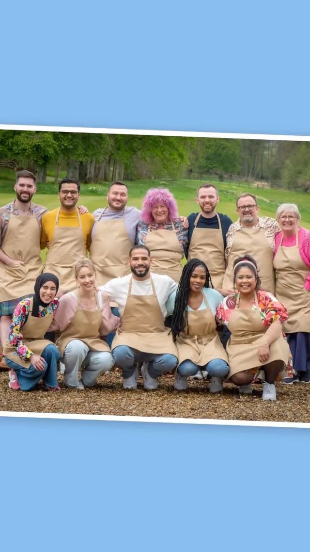 1) The whole Bake Off 2022 gang!