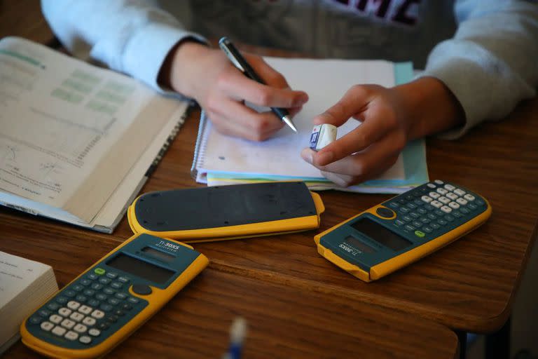 Las pruebas muestras un fuerte retroceso en matemática