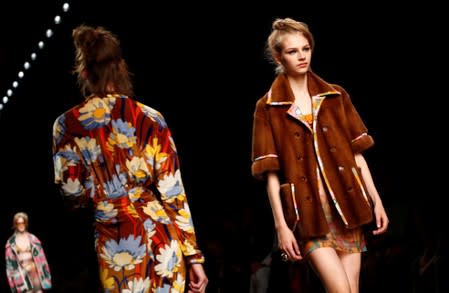 Emporio Armani Spring/Summer 2020 collection during fashion week in Milan