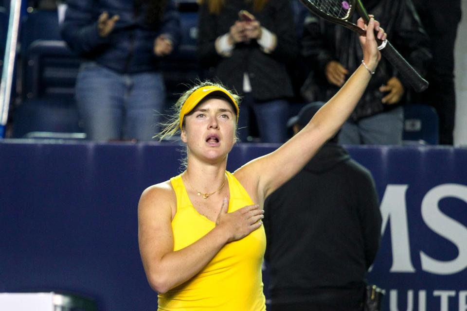 Elina Svitolina of Ukraine