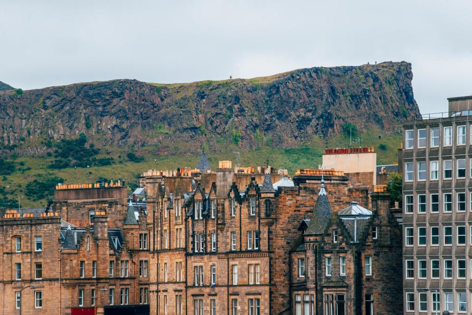 Arthur's Seat looms over Edinburgh - Getty