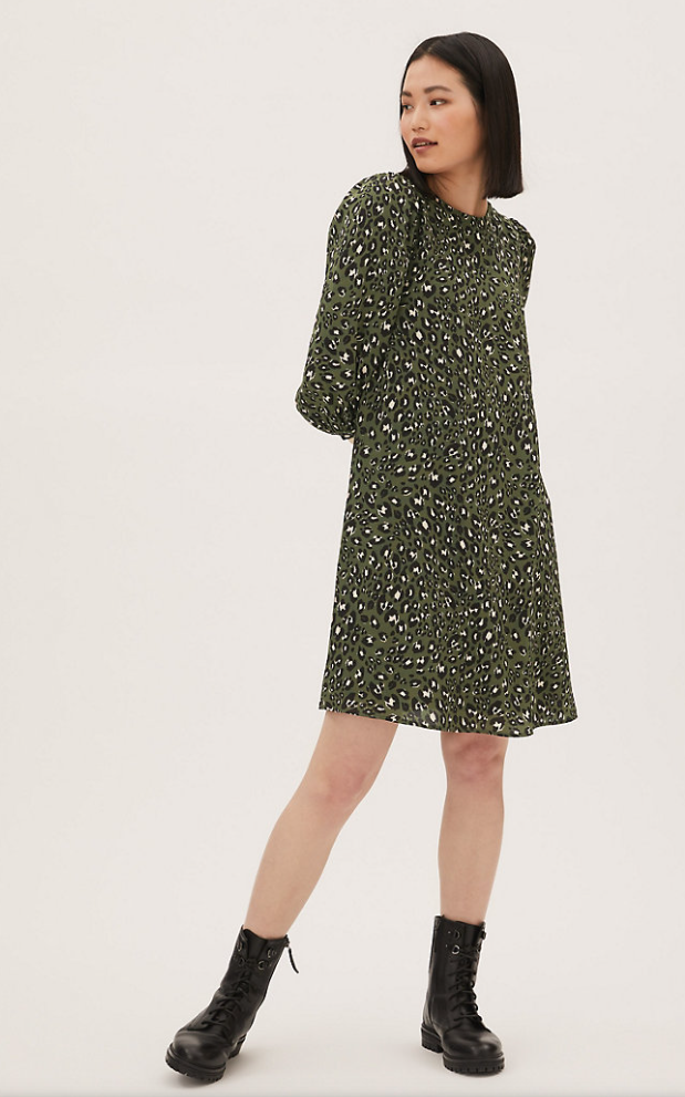 Leoprint-Dress von M&S