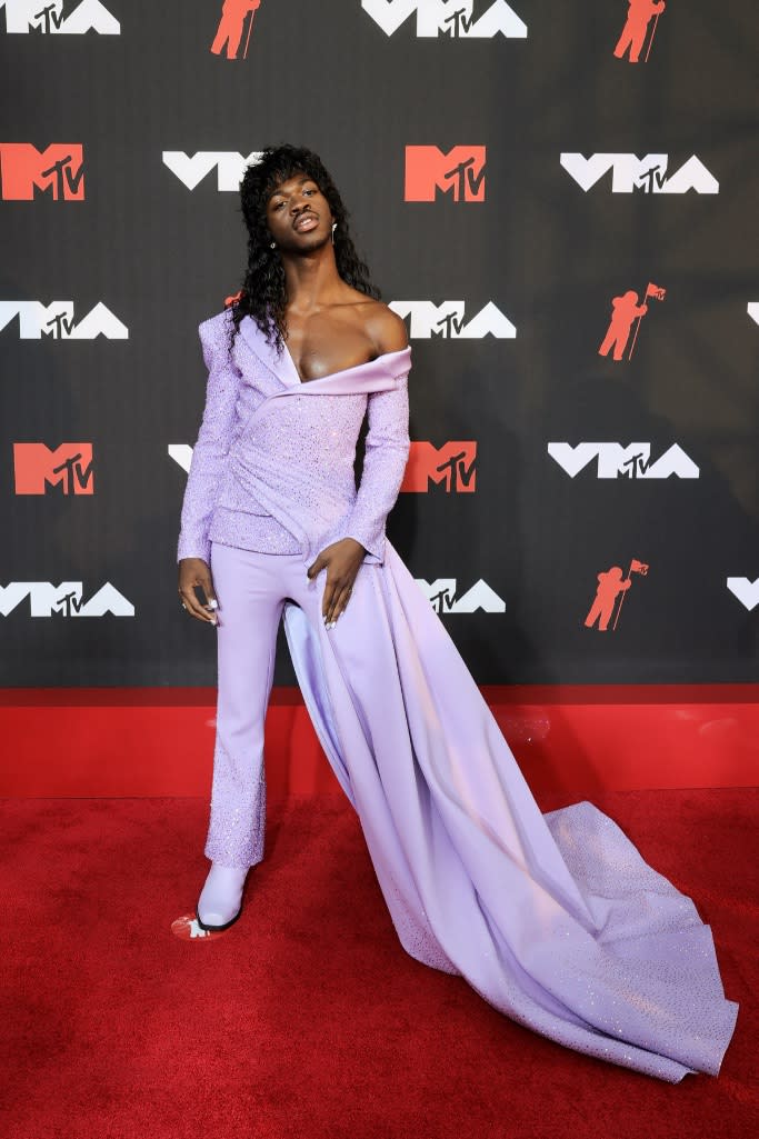Lil Nas X at the 2021 MTV Video Music Awards. - Credit: Courtesy of MTV