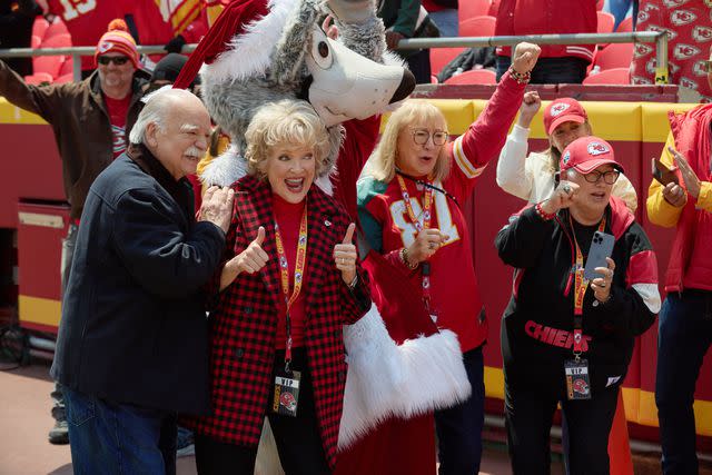 <p>Hallmark</p> 'Holiday Touchdown: A Chiefs Love Story' features Donna Kelce