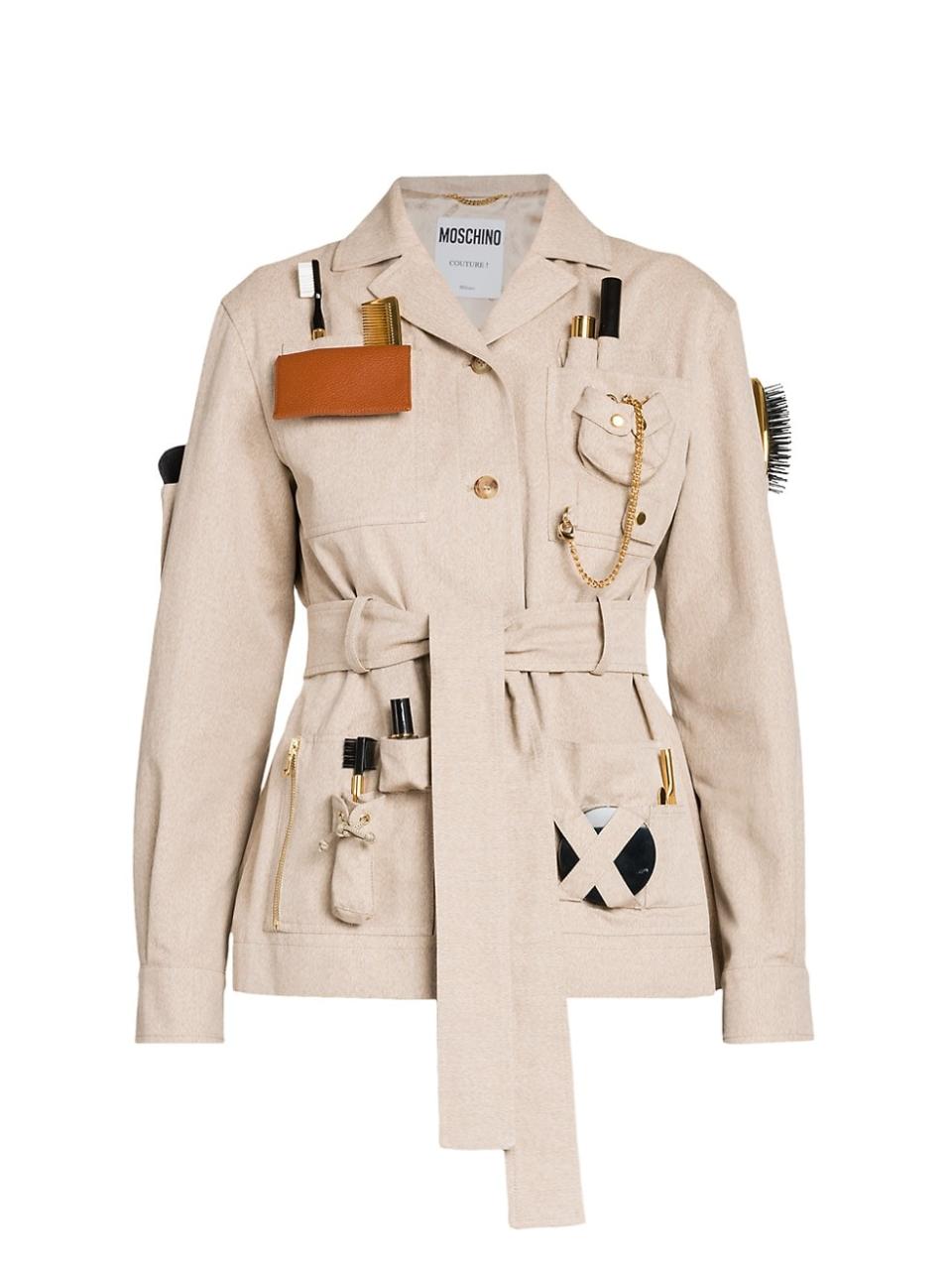 <p><a href="https://go.redirectingat.com?id=74968X1596630&url=https%3A%2F%2Fwww.saksfifthavenue.com%2Fproduct%2Fmoschino-belted-utilitarian-jacket-0400015098605.html&sref=https%3A%2F%2Fwww.townandcountrymag.com%2Fstyle%2Ffashion-trends%2Fg37051280%2Fsex-and-the-city-reboot-fashion-shopping-guide%2F" rel="nofollow noopener" target="_blank" data-ylk="slk:Shop Now;elm:context_link;itc:0;sec:content-canvas" class="link ">Shop Now</a></p><p>Belted Utilitarian Jacket</p><p>$2995.00</p><p>saksfifthavenue.com</p>