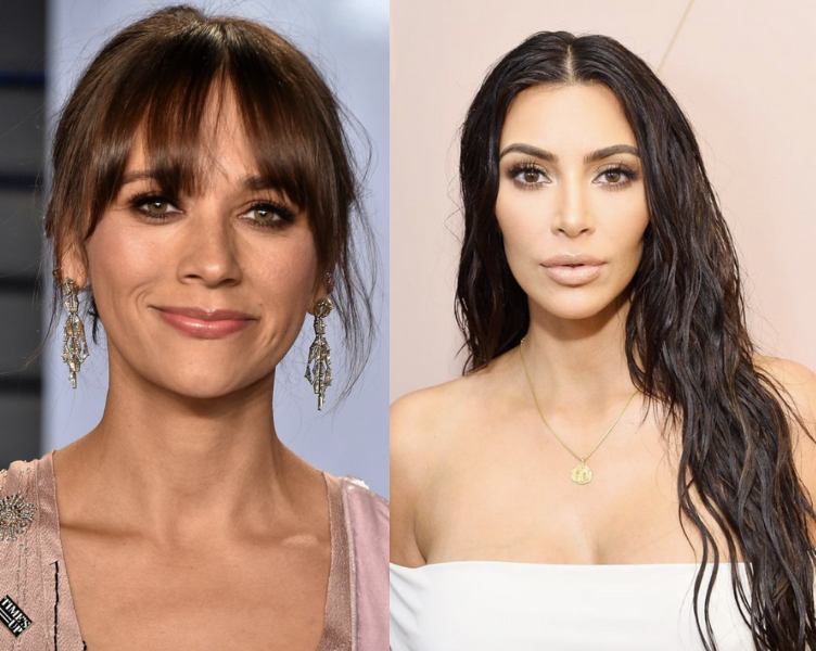 Rashida Jones and Kim Kardashian West