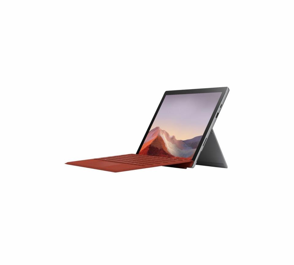 <p><strong>Microsoft</strong></p><p>bestbuy.com</p><p><strong>$899.99</strong></p><p><a href="https://go.redirectingat.com?id=74968X1596630&url=https%3A%2F%2Fwww.bestbuy.com%2Fsite%2Fmicrosoft-surface-pro-7-12-3-touch-screen-intel-core-i5-8gb-memory-128gb-ssd-device-only-latest-model-platinum%2F6375055.p%3FskuId%3D6375055&sref=https%3A%2F%2Fwww.popularmechanics.com%2Fhome%2Fg37003876%2Fbest-home-office-accessories-2021%2F" rel="nofollow noopener" target="_blank" data-ylk="slk:Shop Now;elm:context_link;itc:0;sec:content-canvas" class="link ">Shop Now</a></p><p>The Surface Pro 7 works out many of the limitations of laptop-tablet hybrids. Although it looks more like a tablet with its detachable keyboard cover, it can still excel as an everyday work machine. In our testing, the Surface Pro 7 excelled thanks to its 3:2 screen ratio, additional USB-C charging port, improved graphics, and fanless design. What’s even better is that this versatile two-in-one won’t break that bank, since it’s currently available for a base price of around $800.</p>