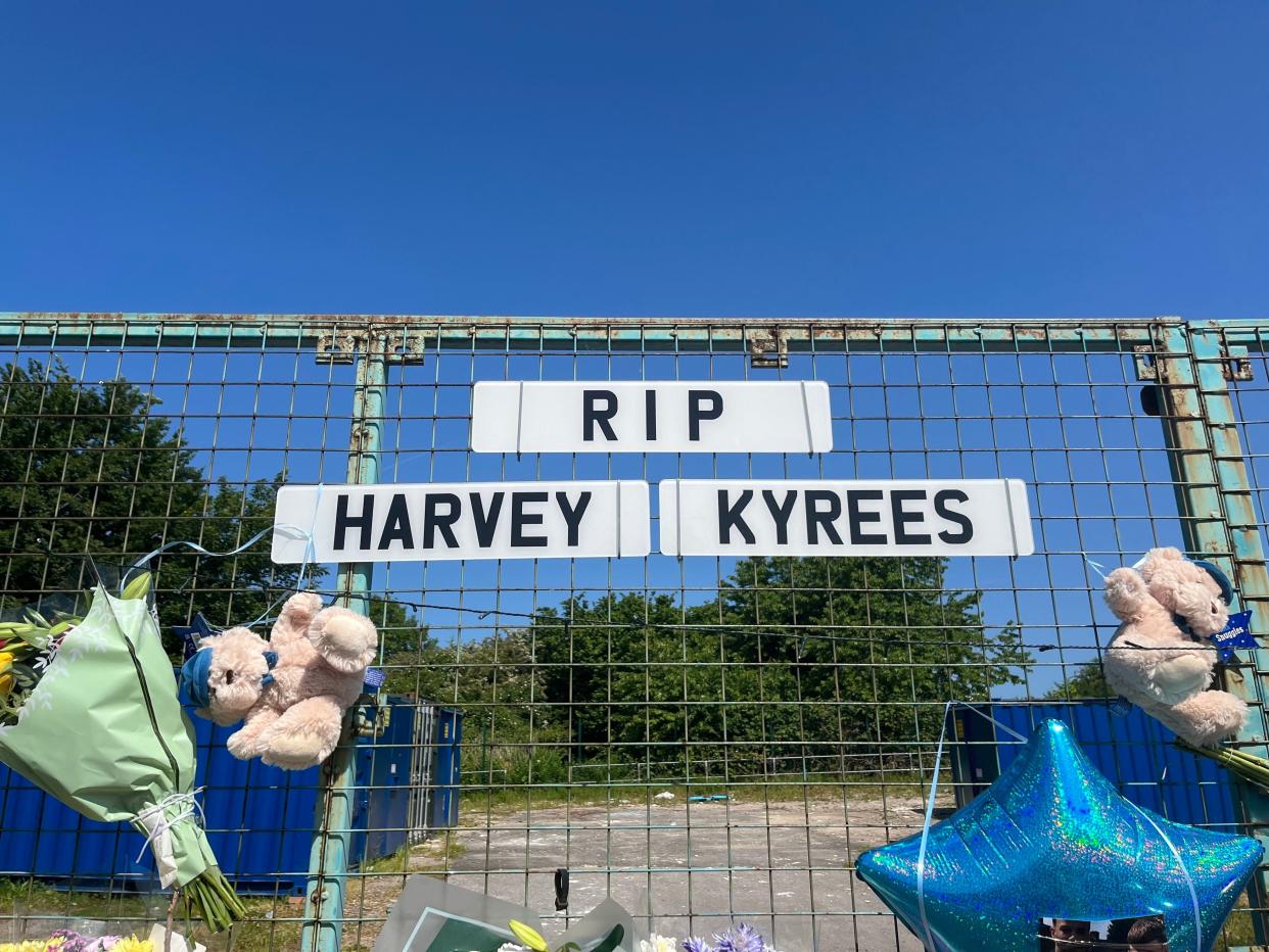 Harvey Evans was killed alongside Kyrees Sullivan, 16, when their Sur-Ron electric bike crashed in the Ely area of the city on Monday evening (PA)