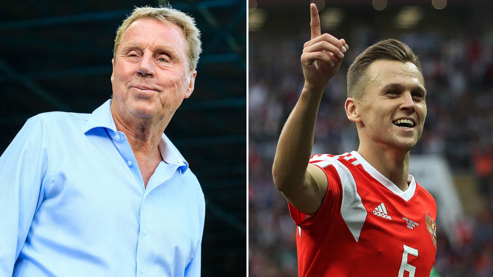 Harry Redknapp thanks you, Russia. Pic: Getty