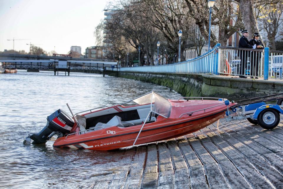 Jack Shepherd's speedboat, which he used to try to impress dates (Alex Lentati)