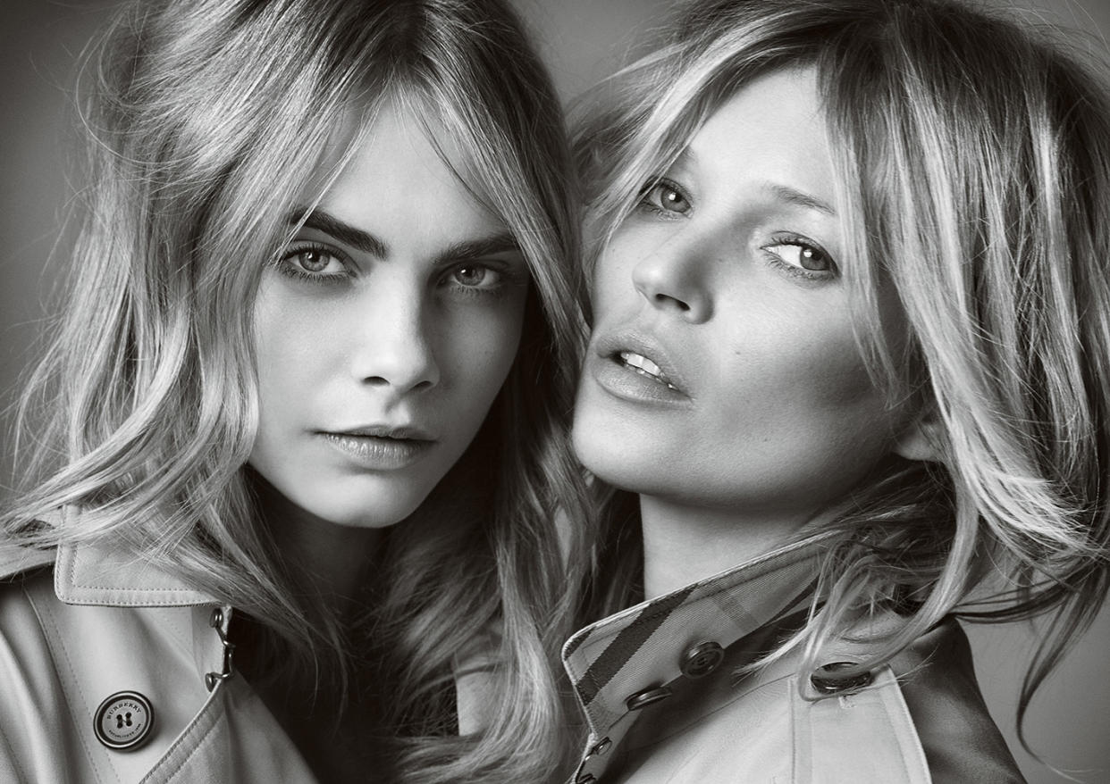 kate moss cara delvingne