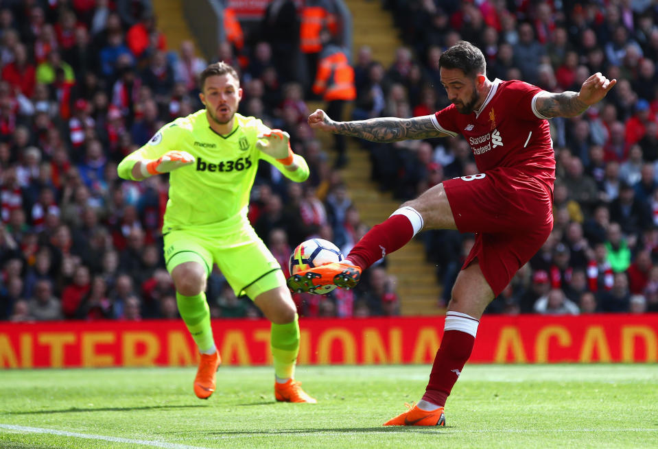 Danny Ings saw this superb finish count for nothing as he was offside