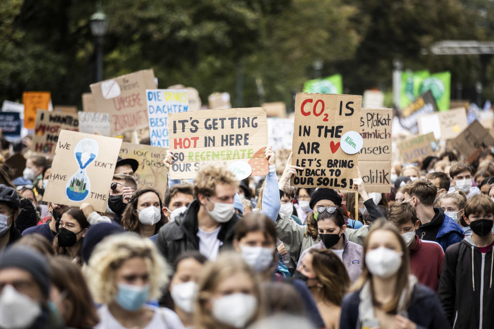 Fridays for Future-Demonstrant*innen in Berlin