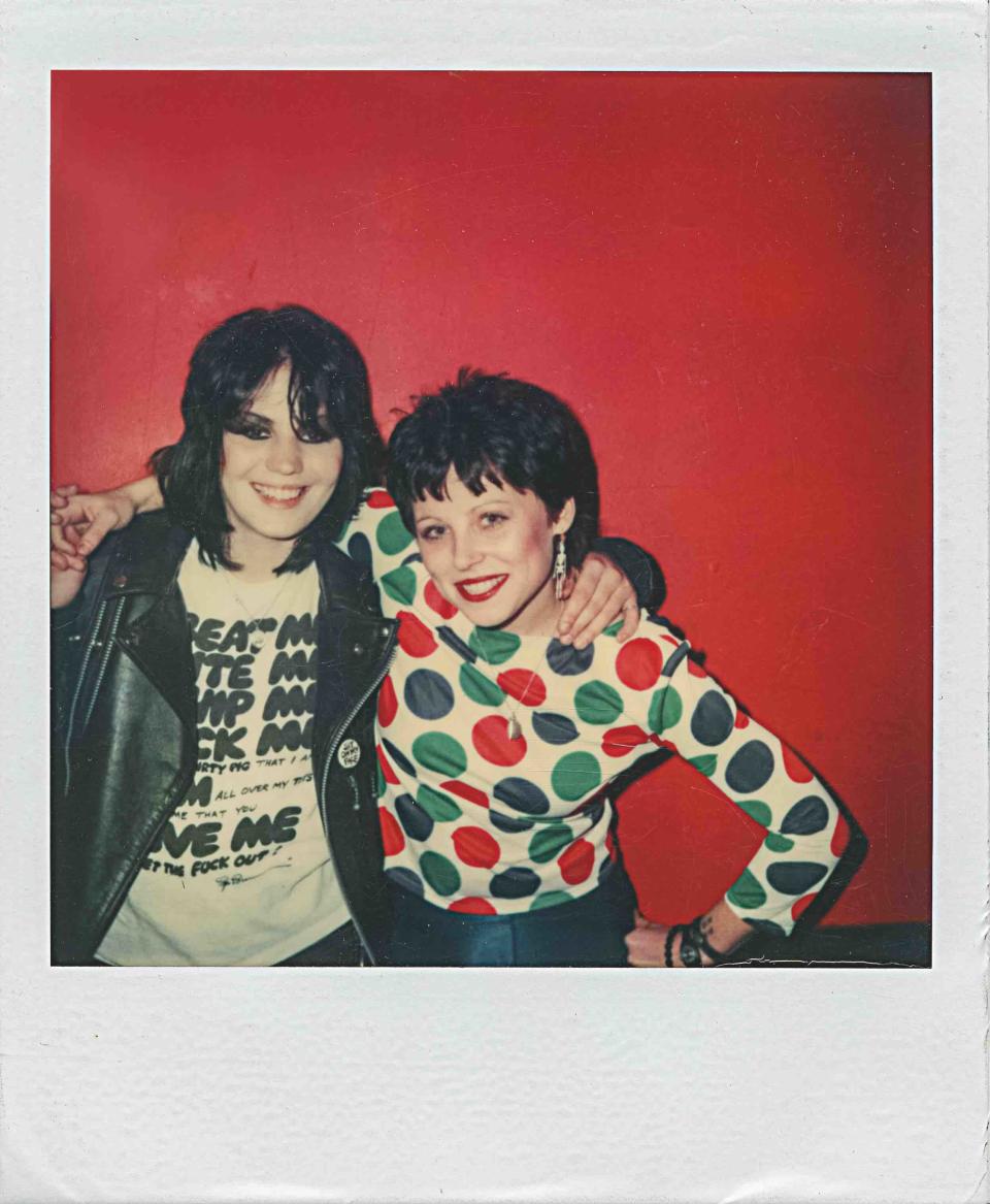 Joan Jett and Gina Schock - Credit: Courtesy Gina Schock