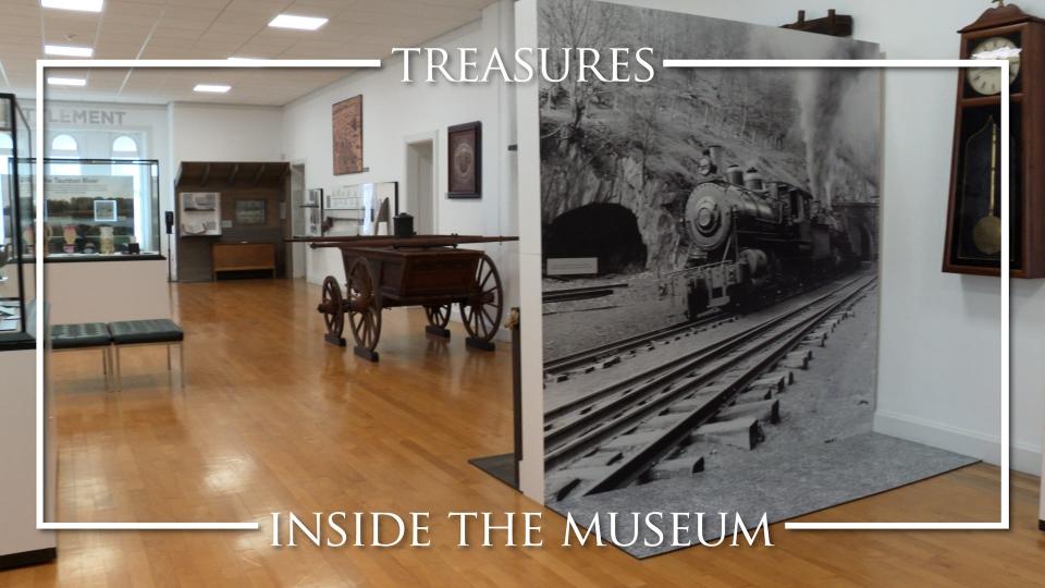 A military history room at the Old Colony Museum in Taunton is featured on the Rhode Island PBS TV show "Treasures Inside The Museum."