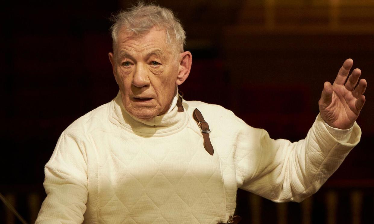 <span>Holding the camera up to nature … Ian McKellen as Hamlet in Sean Mathias’s new film.</span><span>Photograph: Kaleidoscope Entertainment</span>