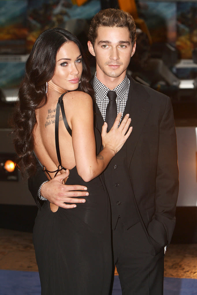 Transformers Revenge of the Fallen UK Premiere 2009 Megan Fox Shia LaBeouf