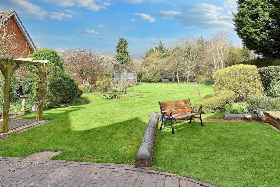 Worcester News: The property comes with a large garden. 