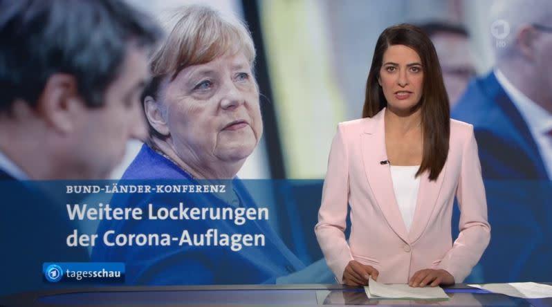 Der erste Beitrag war am Donnerstag in der Tagesschau aufgrund eines Tonausfalls nicht zu hören.