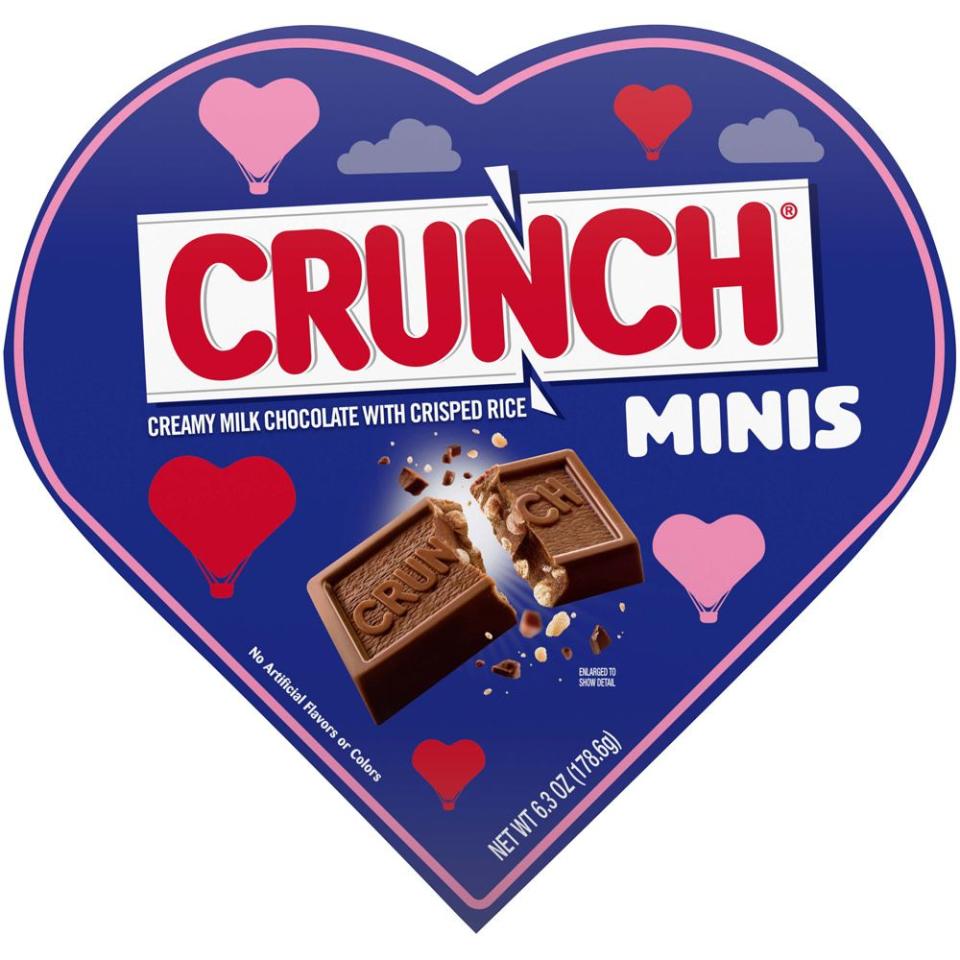 27) Crunch Mini Milk Chocolate Candy Bars