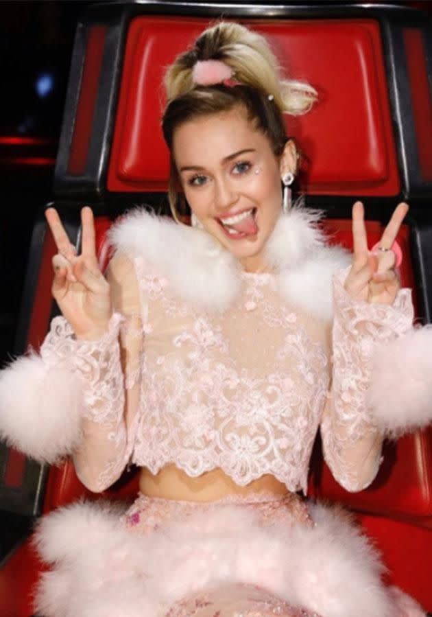 Miley is tipped to be the fourth judge on <i>The Voice Australia</i>. Photo: Instagram